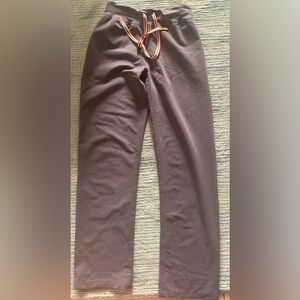 Figs Pride Charcoal Scrubs. High Waisted Livingston Pants. Size XS.
